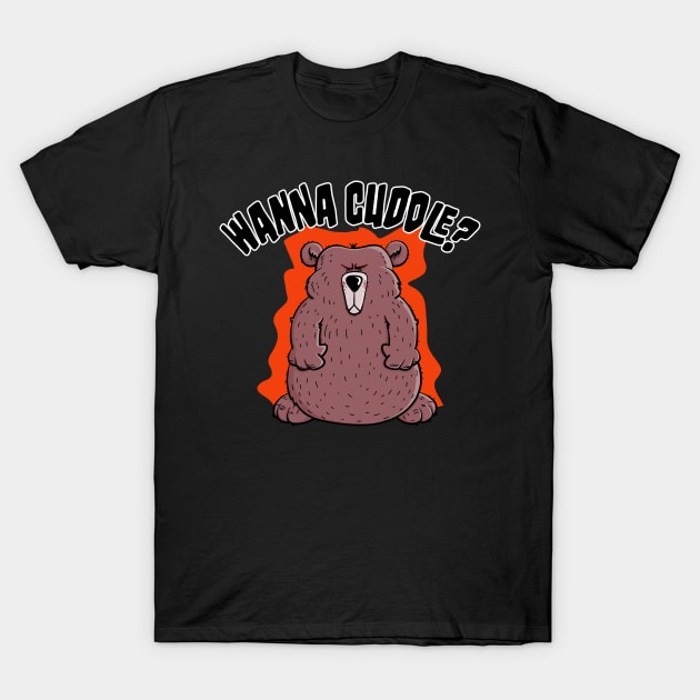 Grumpy Teddy wants to cuddle T-Shirt by schlag.art